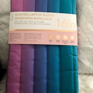 CYLO QUILTED LAPTOP SLEEVE 16in